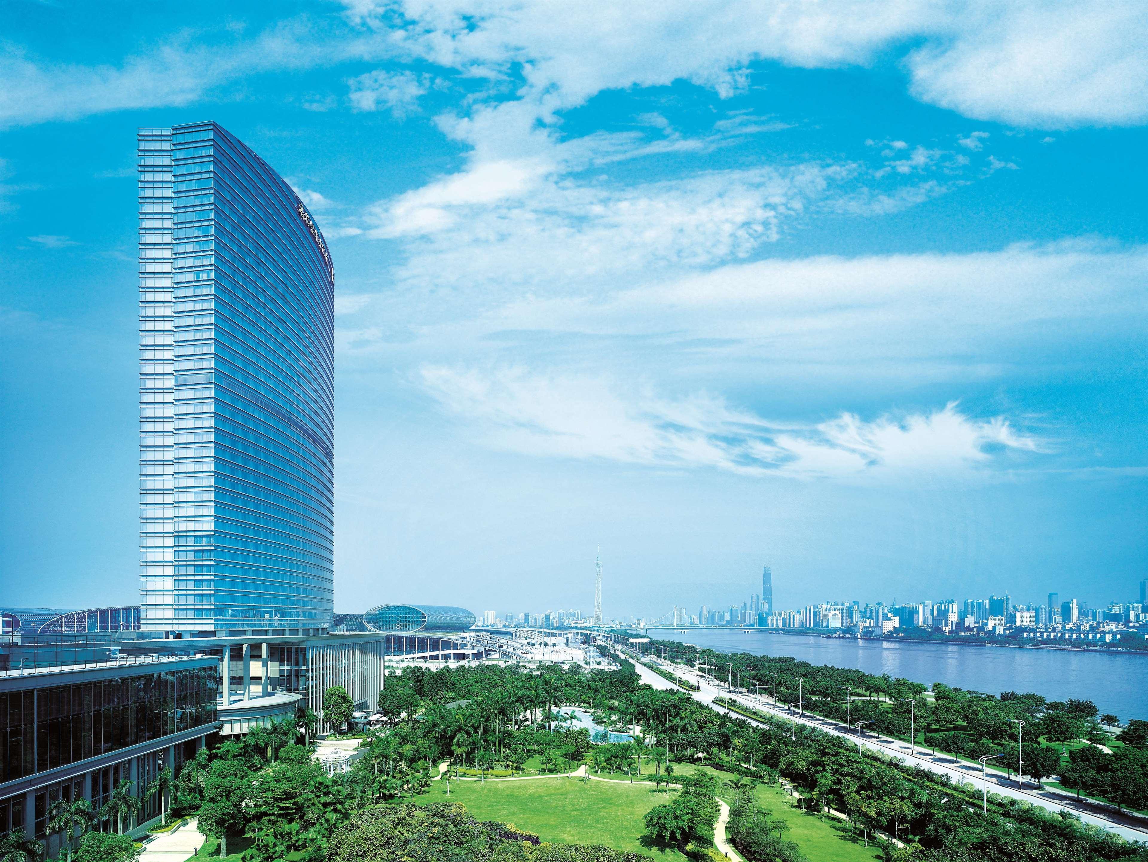 Shangri-La Guangzhou-3 Minutes By Walking To Canton Fair Complex Dış mekan fotoğraf