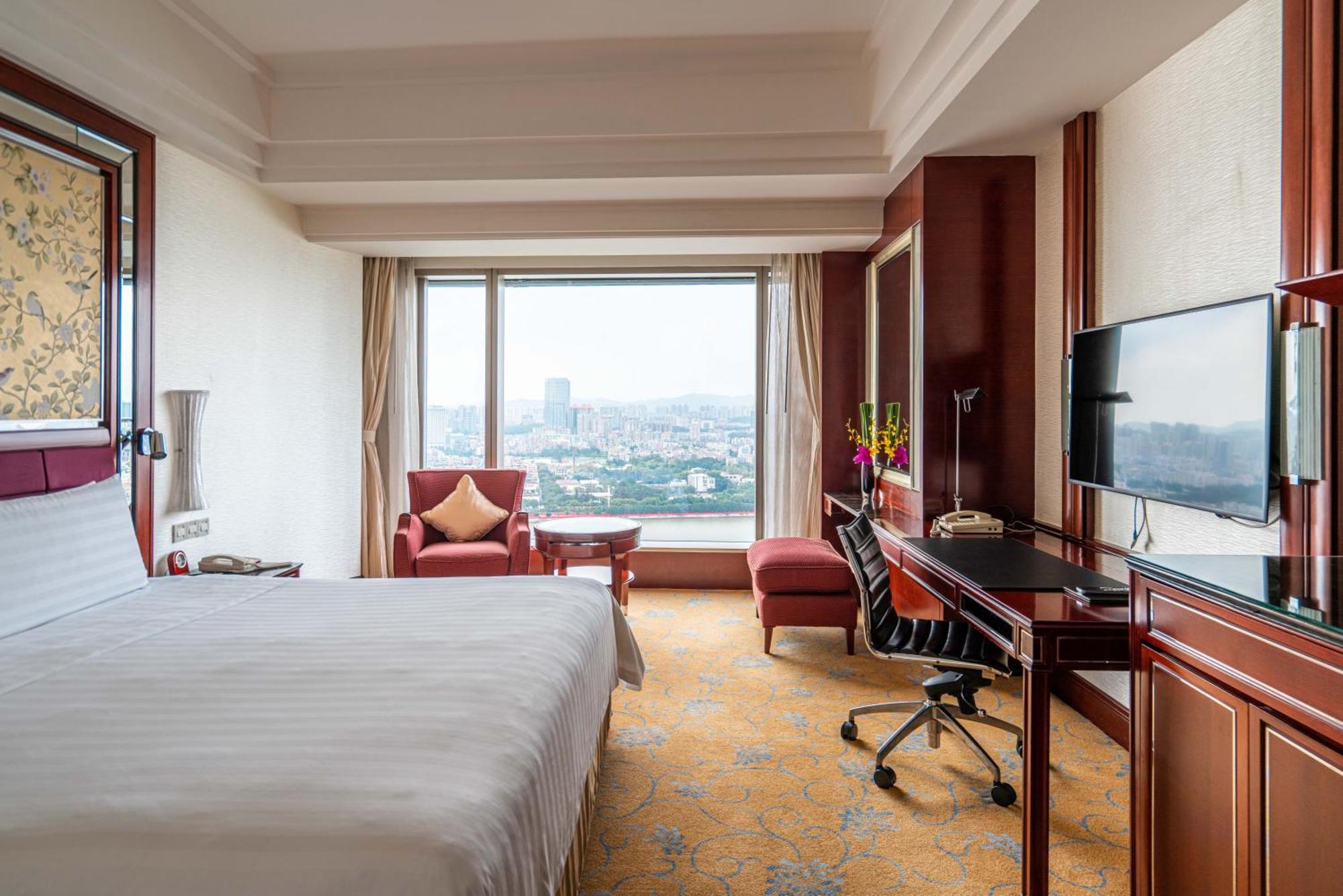 Shangri-La Guangzhou-3 Minutes By Walking To Canton Fair Complex Dış mekan fotoğraf